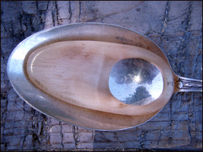 Archer s Thumb Ring from a Spoon